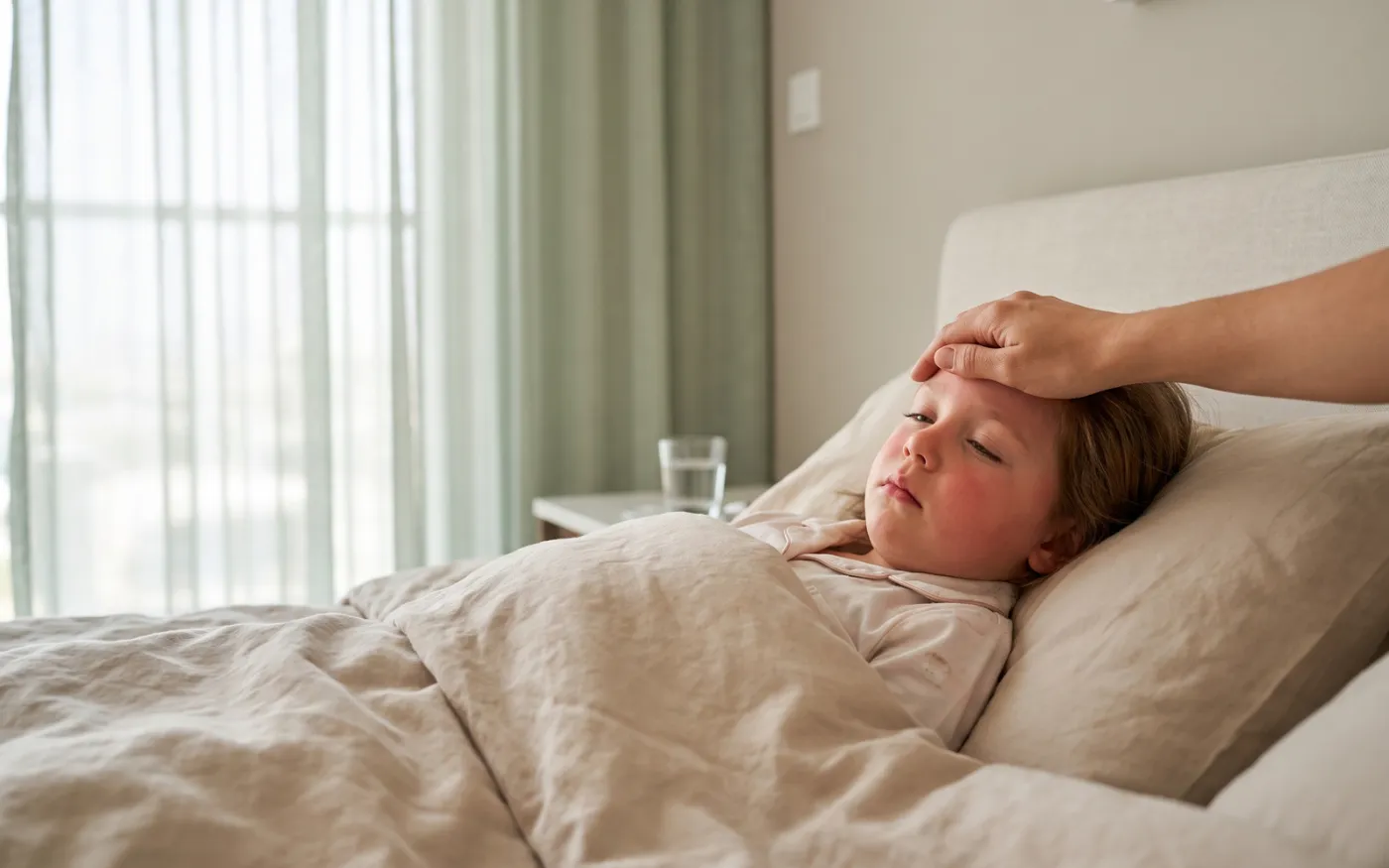 Fever in children: the signs that mean call someone now