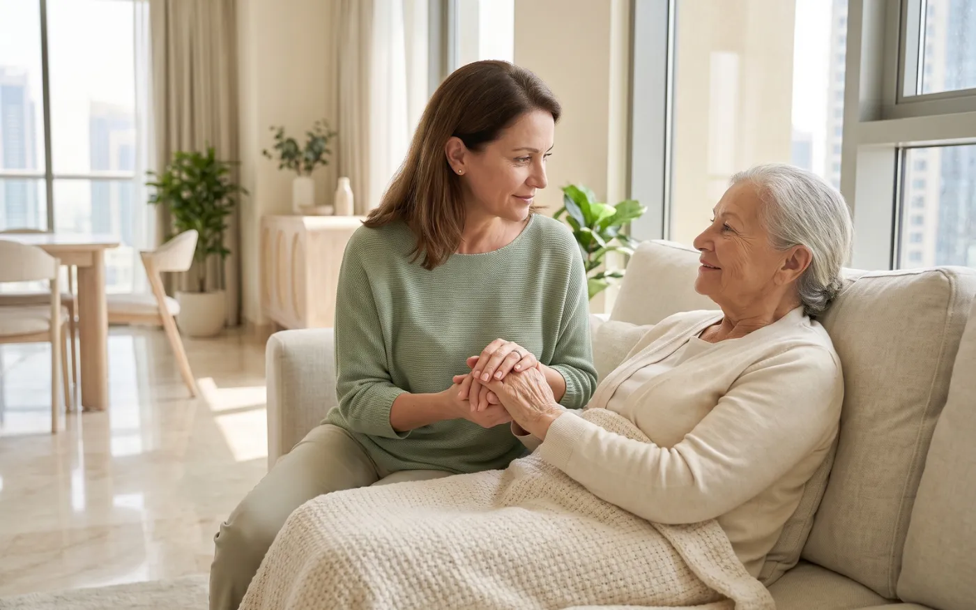 Caring for an elderly parent in Dubai: where to start