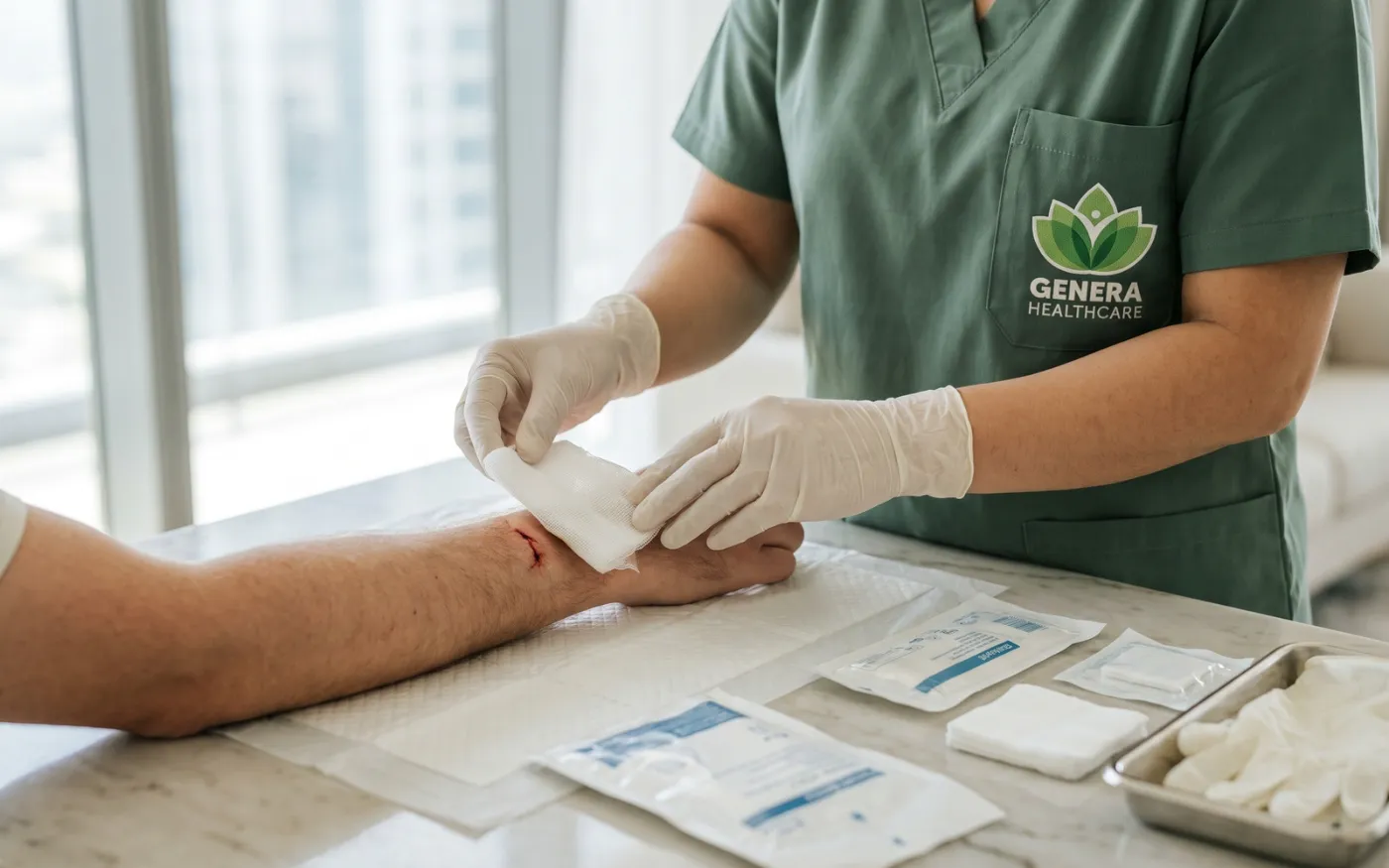 Wound care at home: what good looks like