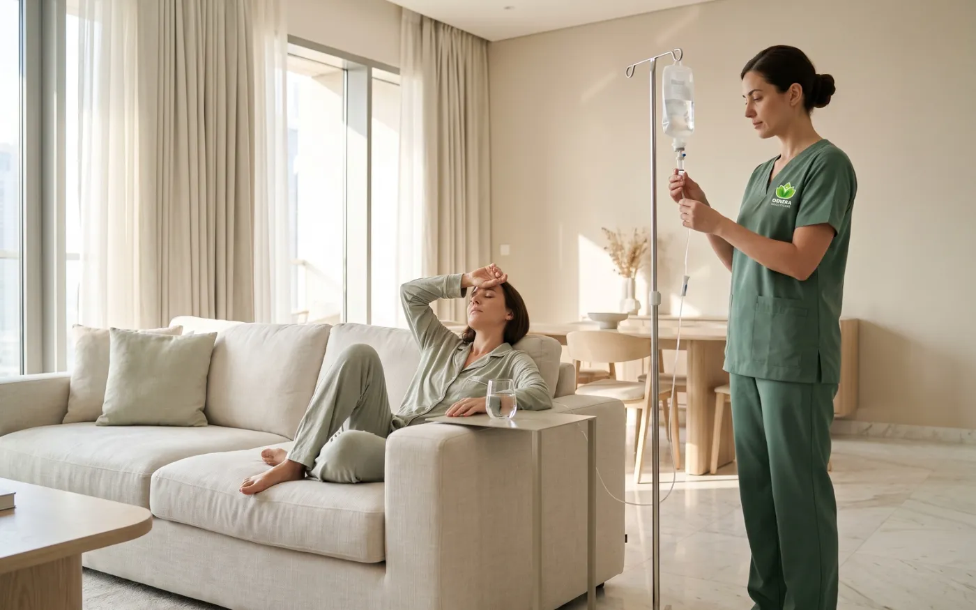 Does a hangover IV drip actually work?